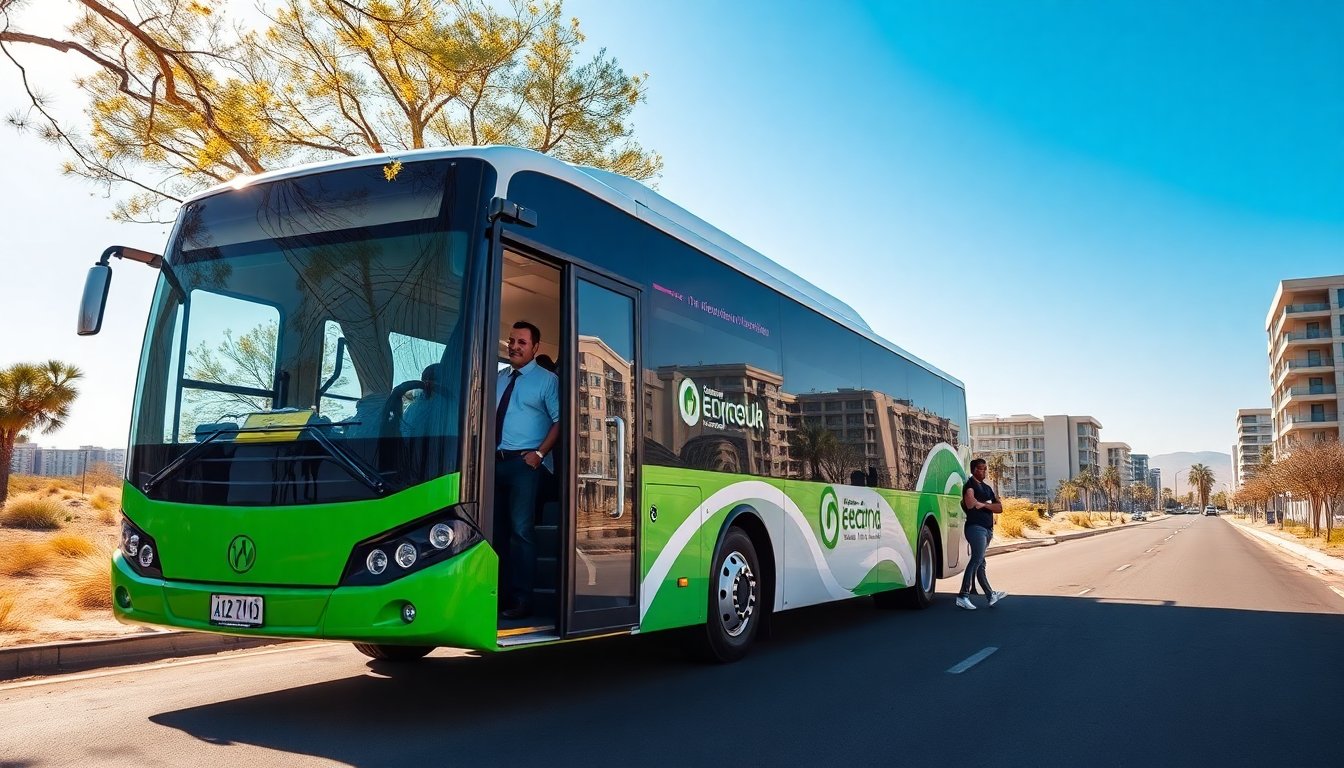 Inicia operaciones el primer autobús eléctrico en Mexicali
