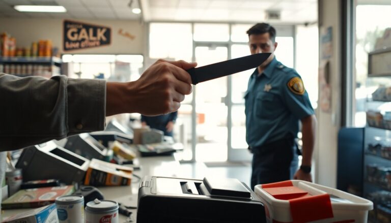 Joven detenido por asalto armado en tienda de autoservicio en Mexicali: Detalles del incidente