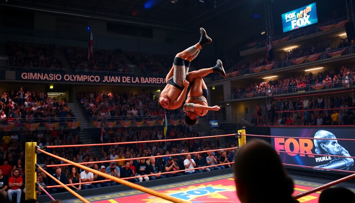 La lucha libre AAA debuta en FOX con emocionantes shows semanales