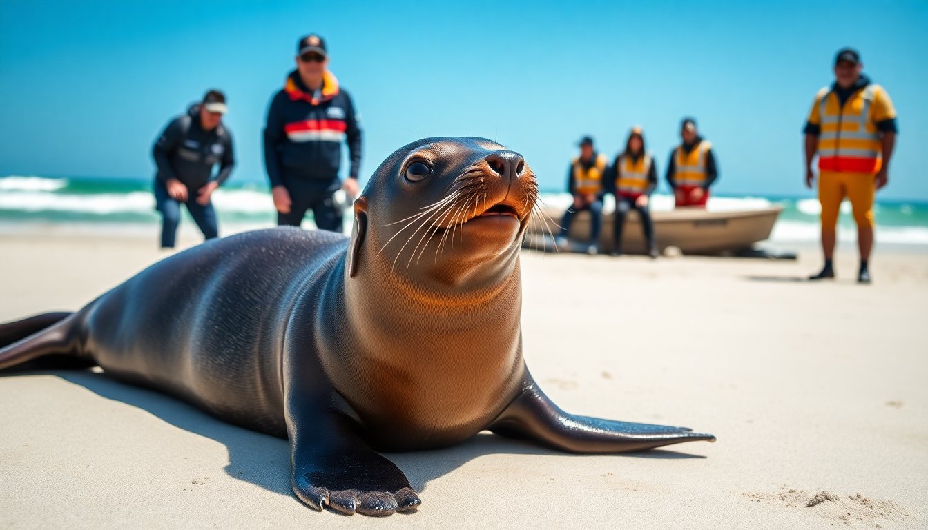 Lobo marino rescatado en San Carlos será liberado al mar después de su exitosa recuperación