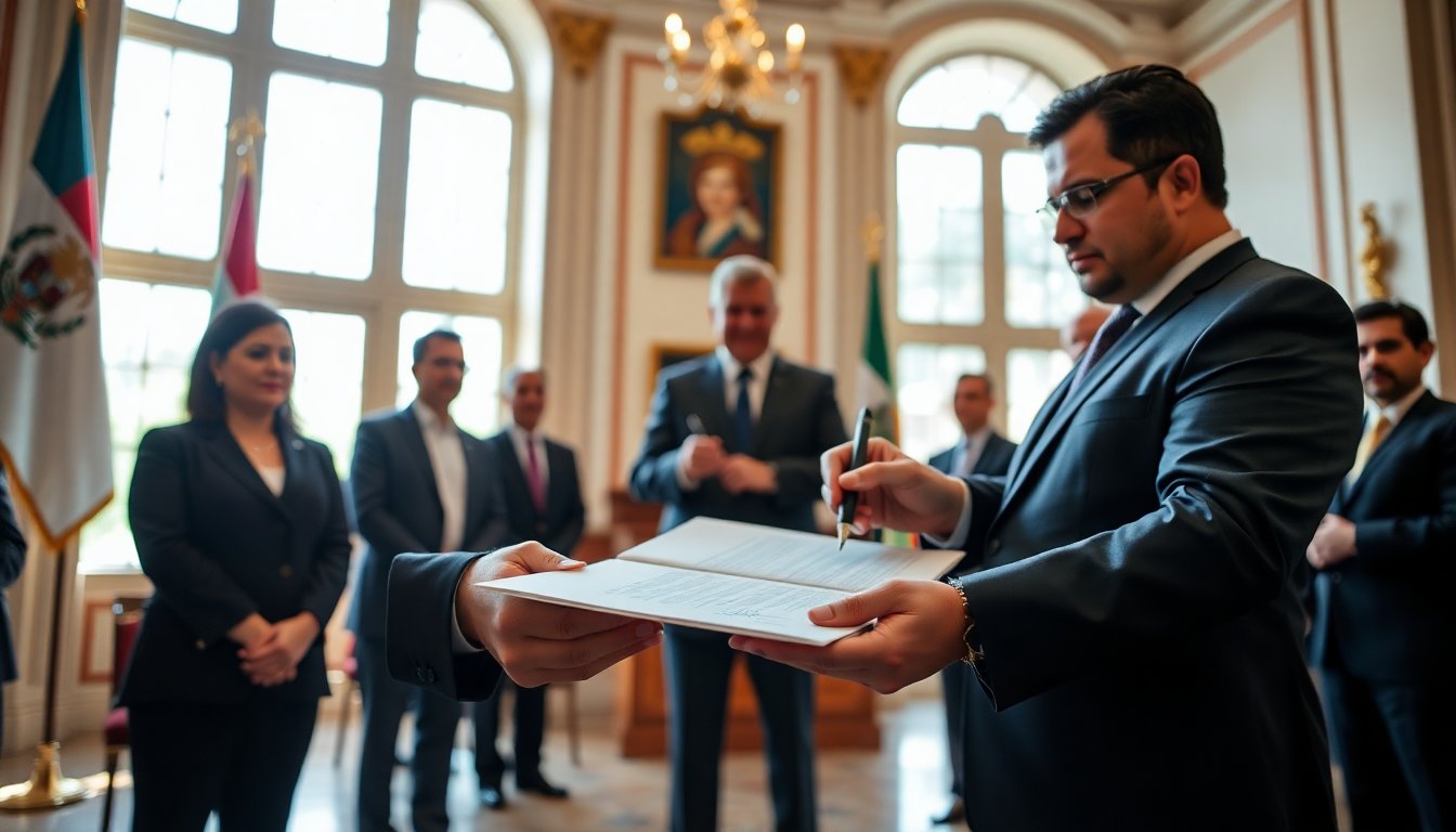 Marco Othón es nombrado nuevo titular del Registro Civil en San Luis Río Colorado