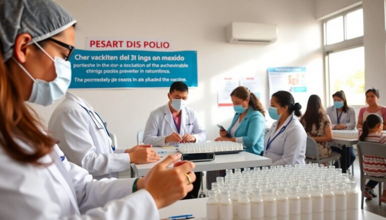 México conmemora 35 años sin poliomielitis gracias a la vacunación efectiva