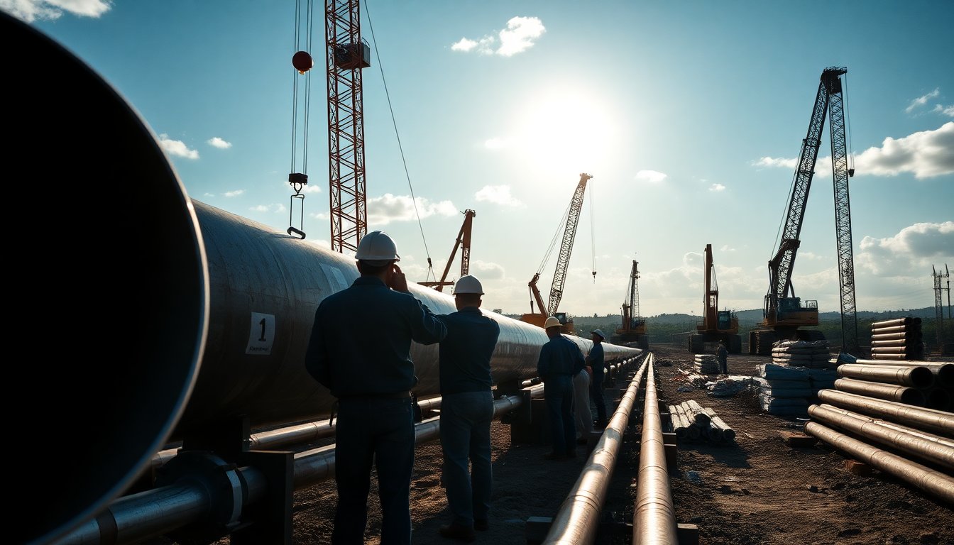 Milei Da Prioridad a la Propuesta India para el Gasoducto en Lugar de la de Rocca