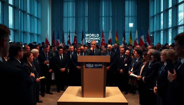 Milei resalta el papel de América como faro de luz en Davos