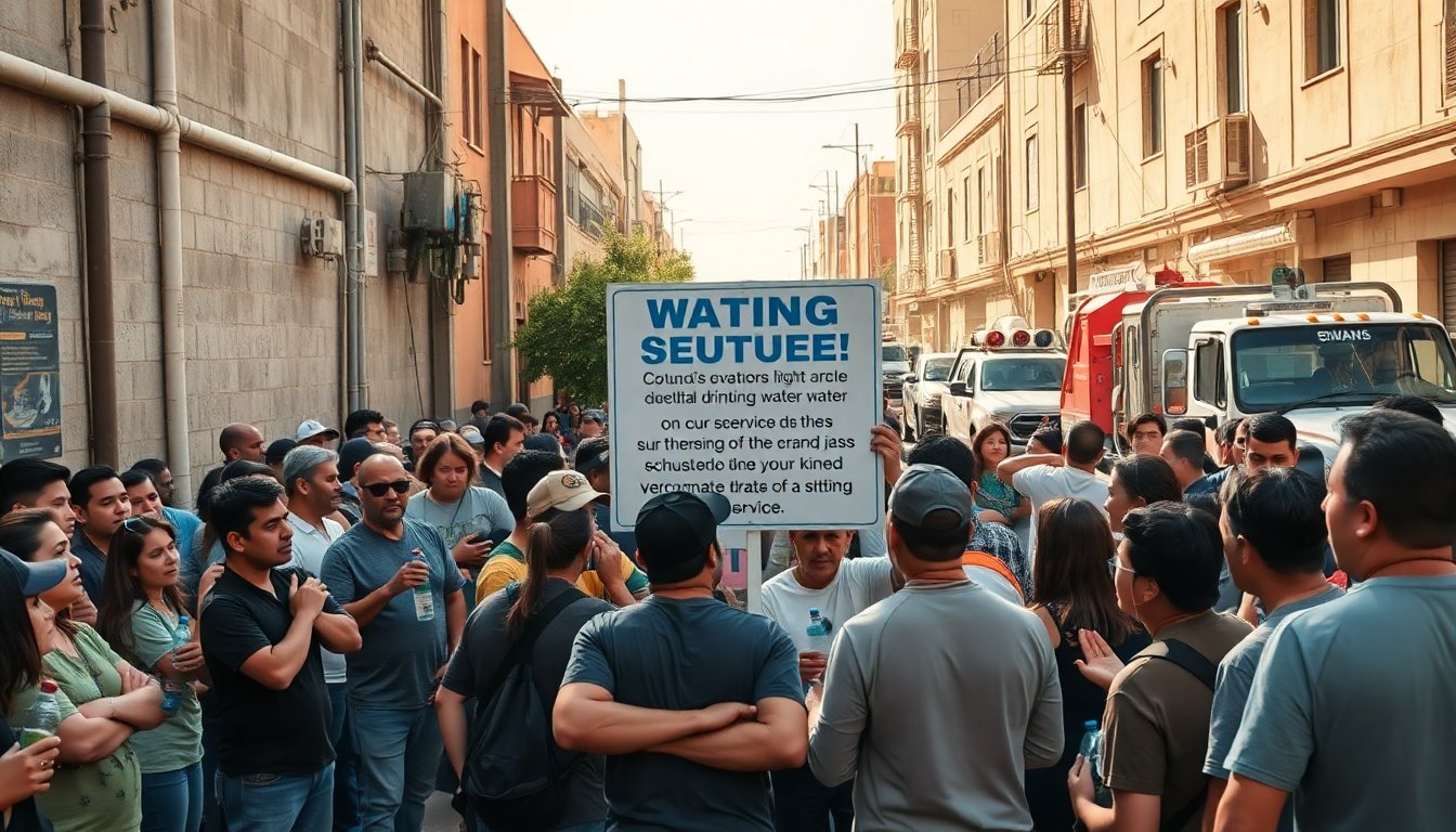 Preocupación ciudadana por el retraso en el restablecimiento del servicio de agua en Tijuana
