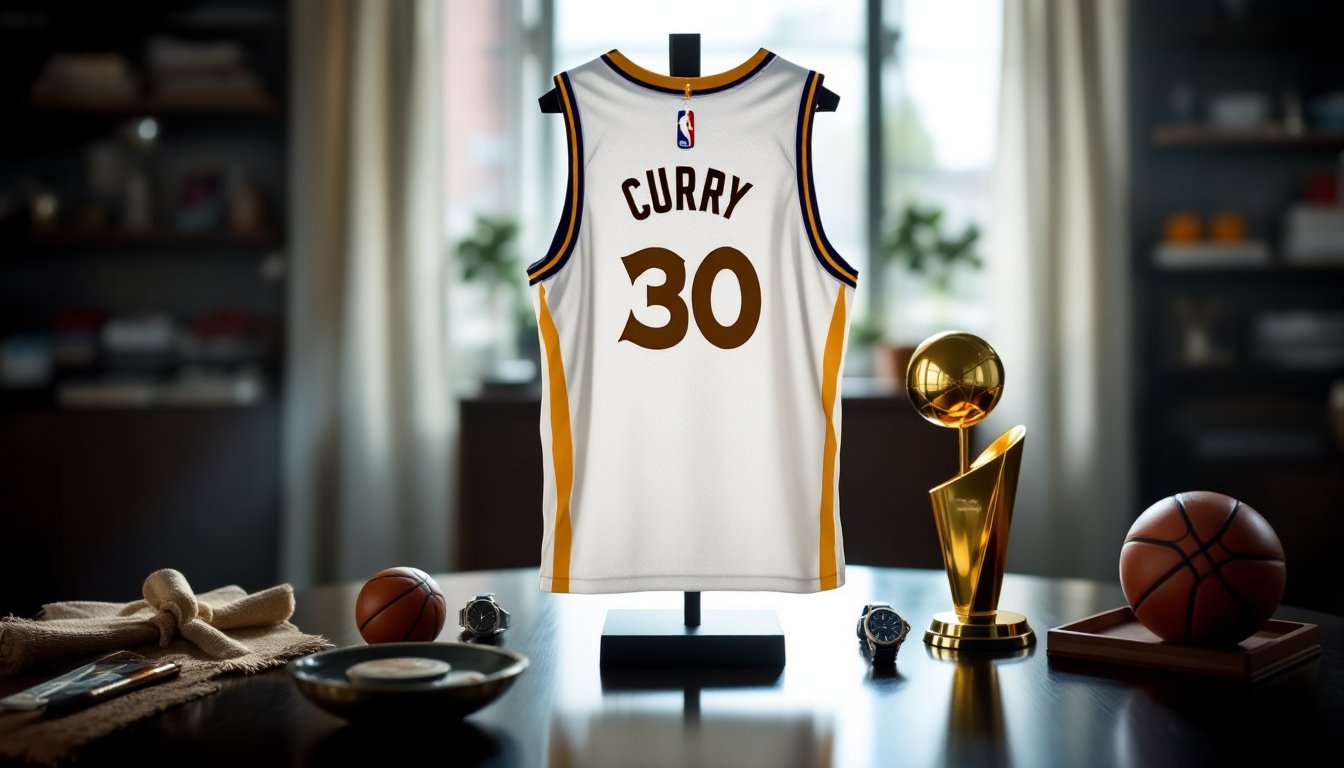 Subasta de la camiseta de Stephen Curry: ¡Récord de 2.45 millones de dólares!