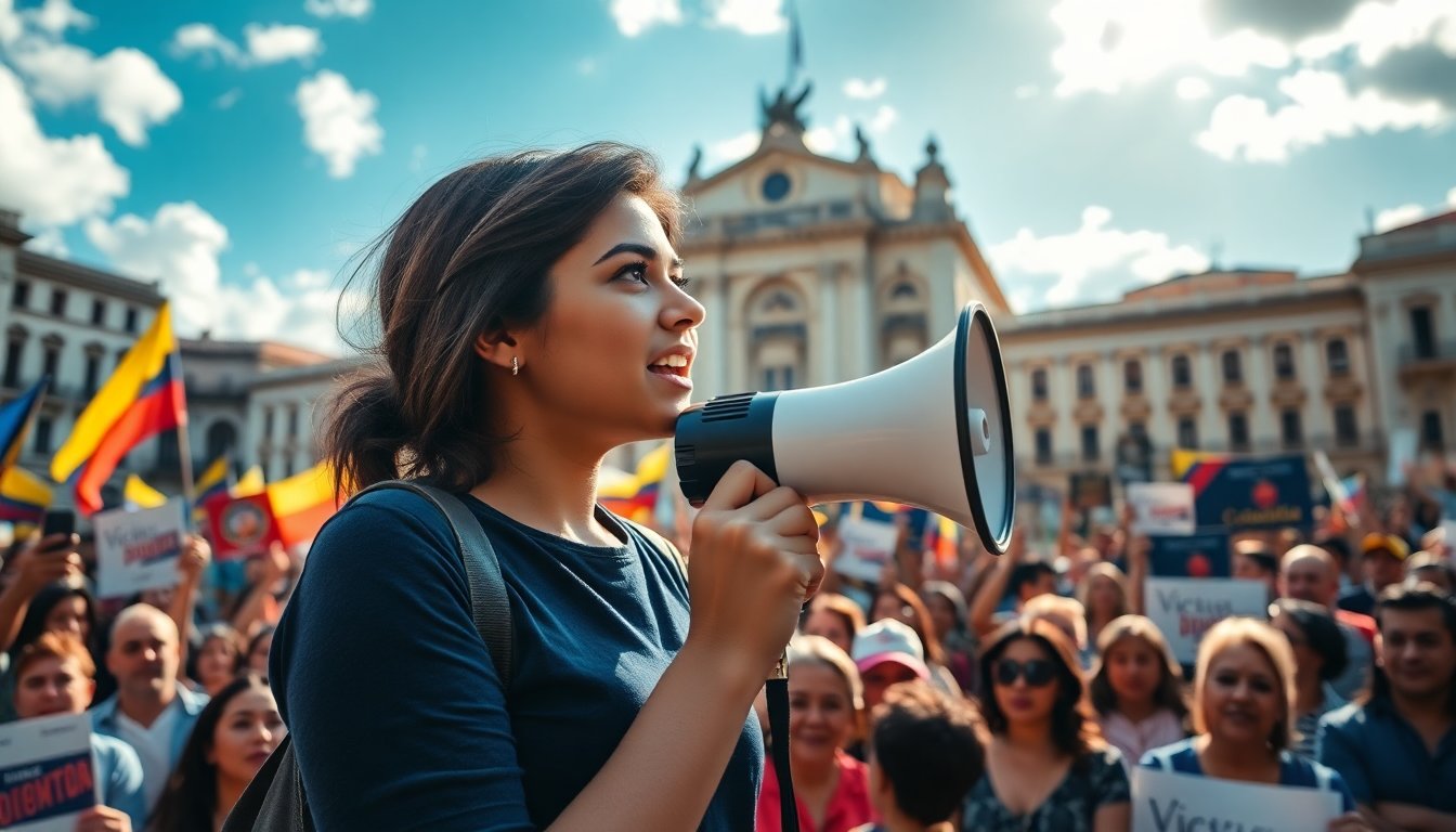 Vicky Dávila y su ascenso como candidata presidencial en Colombia