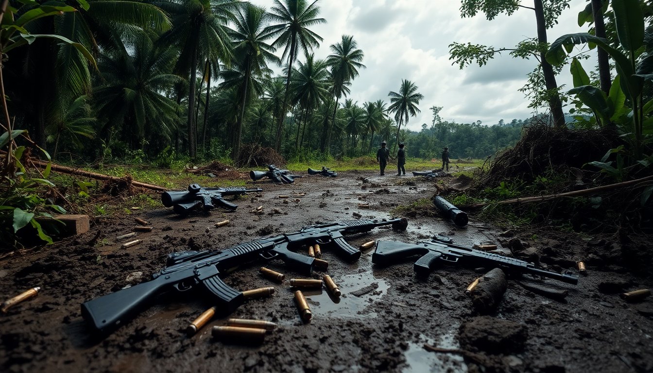 Violencia entre guerrilleros en Colombia causa 26 muertes