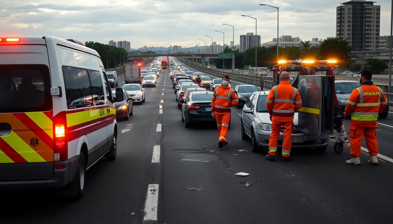 Accidente mortal en la Panamericana causa extensas demoras en el tráfico
