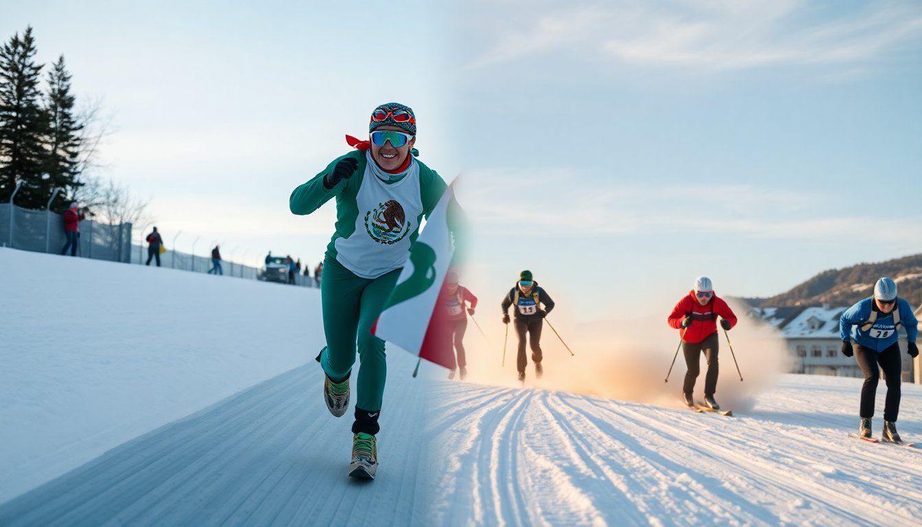 atletas mexicanos destacan en los Juegos de invierno y sufre incidente convoy en Zacatecas
