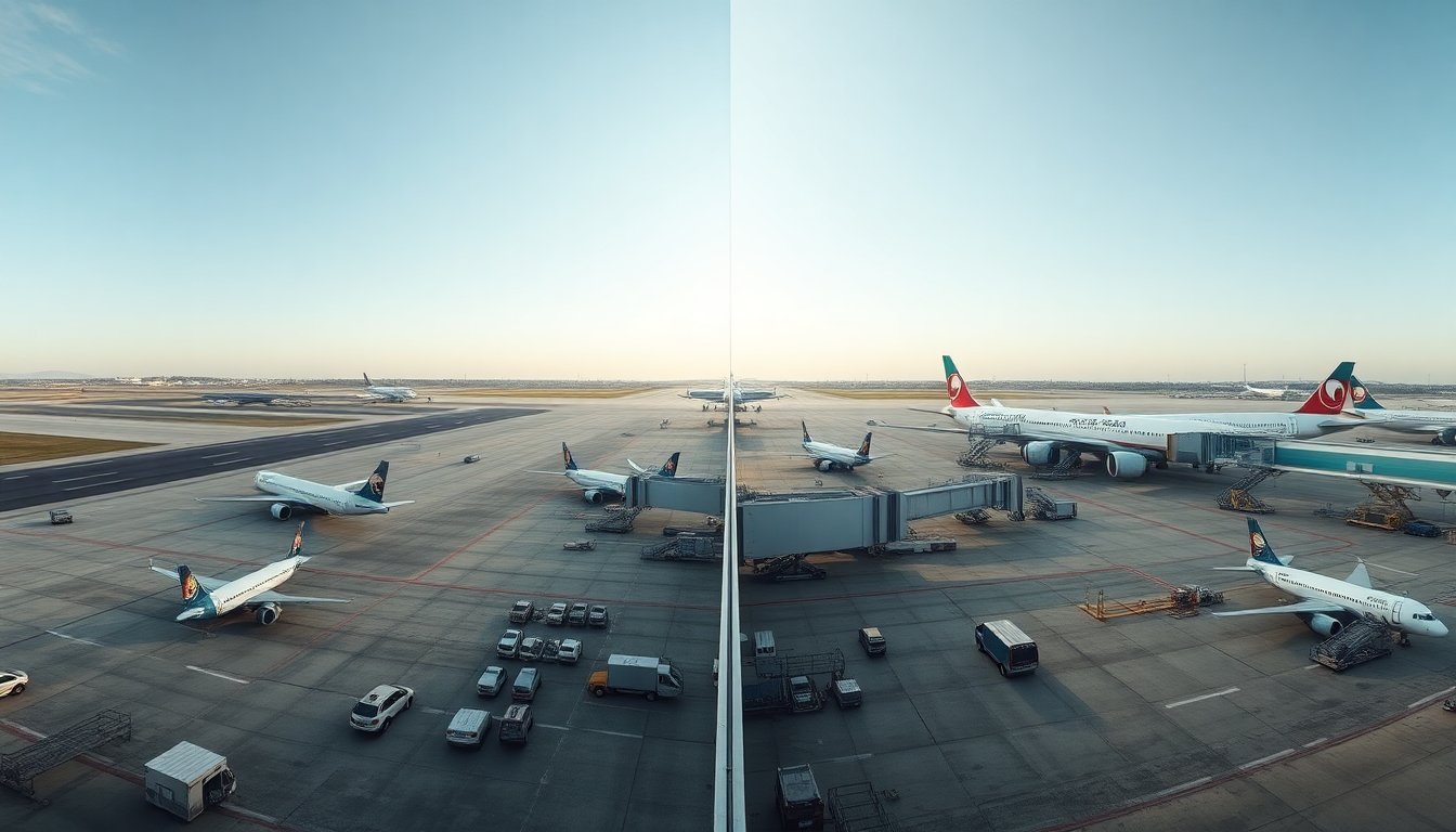 Caída en vuelos de Ciudad de México pese al repunte nacional