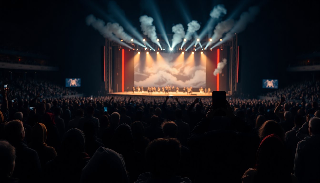 Cómo conviven los recitales masivos, la televisión nueva y las interrupciones de plataformas