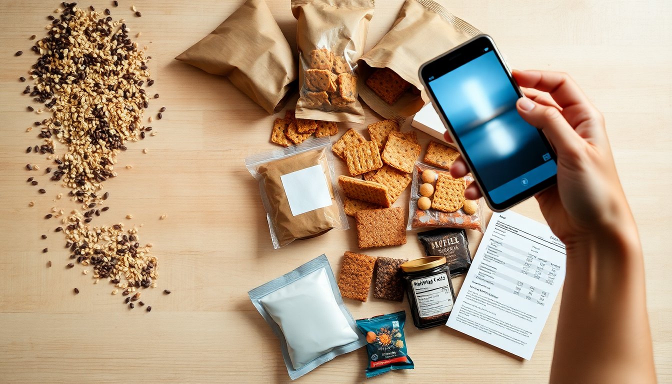 Cómo elegir snacks bio y sin gluten según etiquetas y análisis