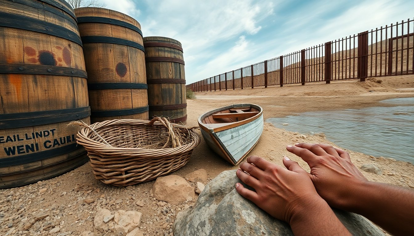 Cómo la contrabanda histórica y los muros modernos han marcado la frontera México-Estados Unidos