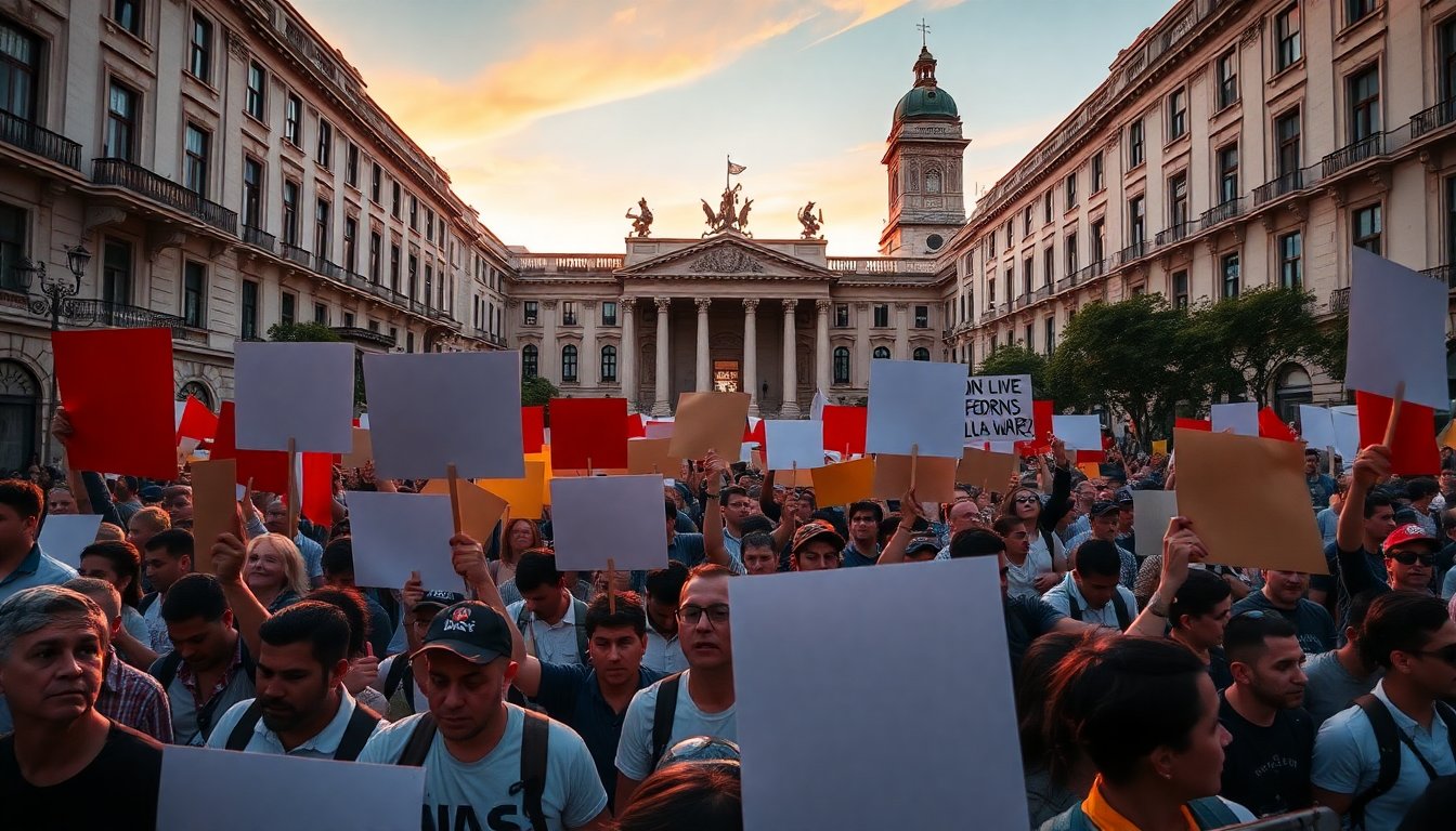 Conflictos laborales en Argentina por la reforma impulsada por Javier Milei
