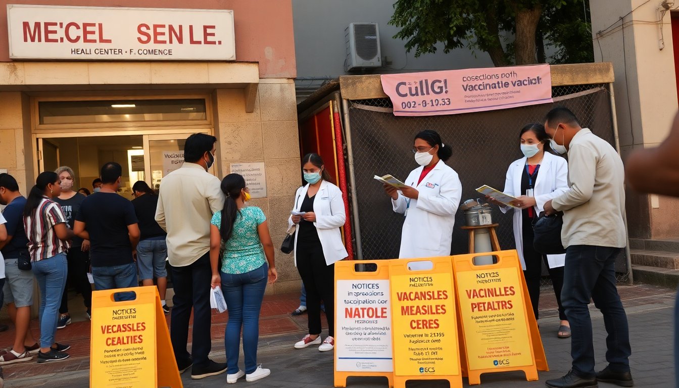 Creciente emergencia por sarampión en México: 28 muertes reportadas