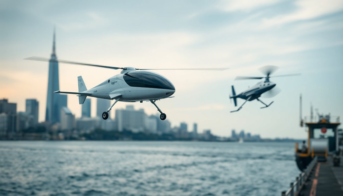 Demostración en Tokio del vehículo aéreo SD-05 de SkyDrive busca operaciones comerciales