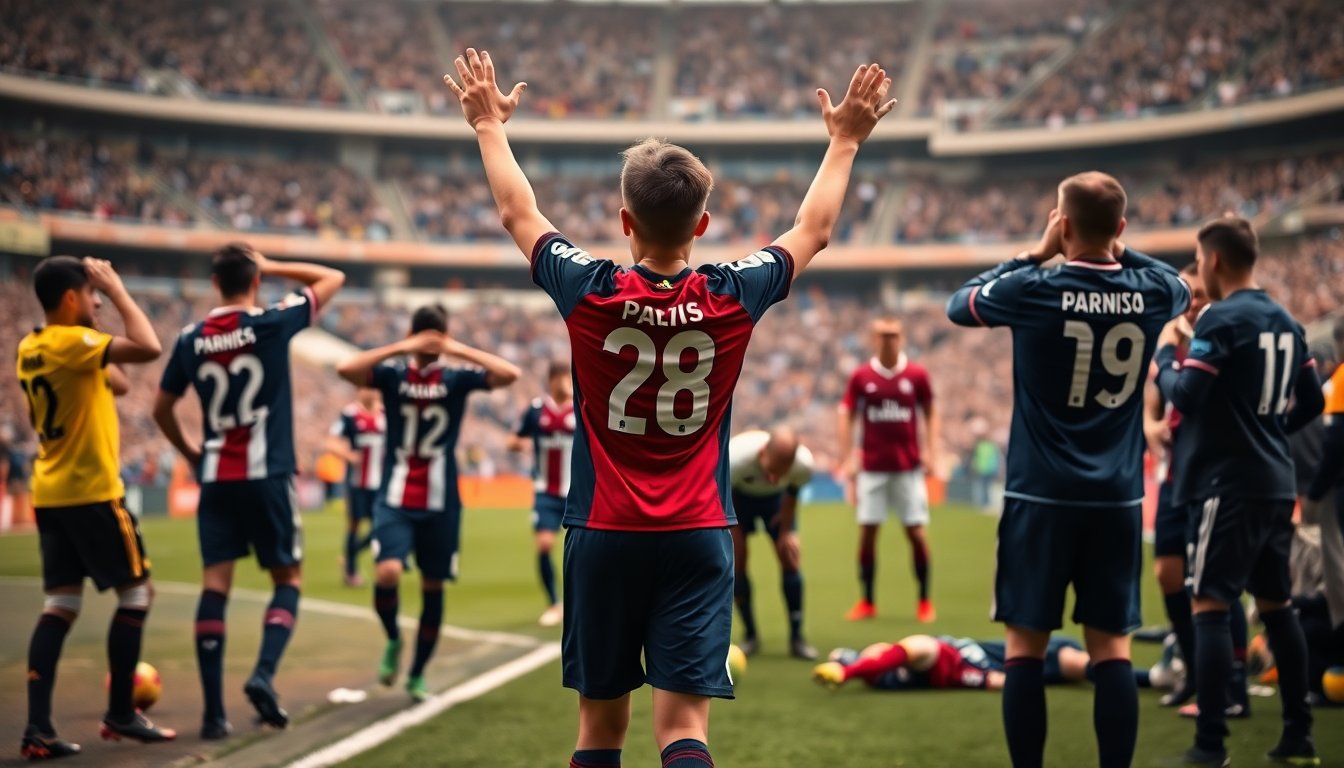 Doué cambia el rumbo: PSG gana 3-2 en Mónaco y toma ventaja en la eliminatoria