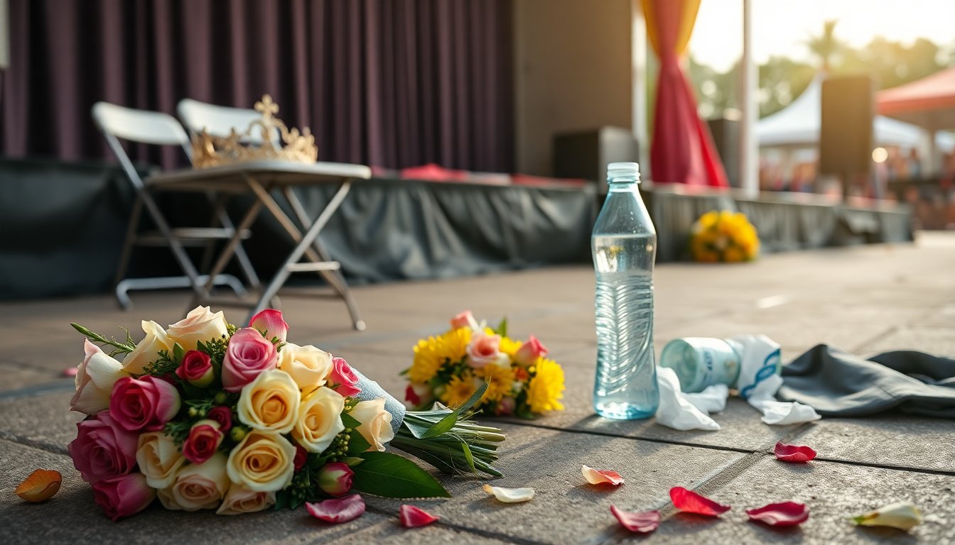 fátima bosch aclara su estado tras desvanecimiento en la fiesta de la fruta y de las flores