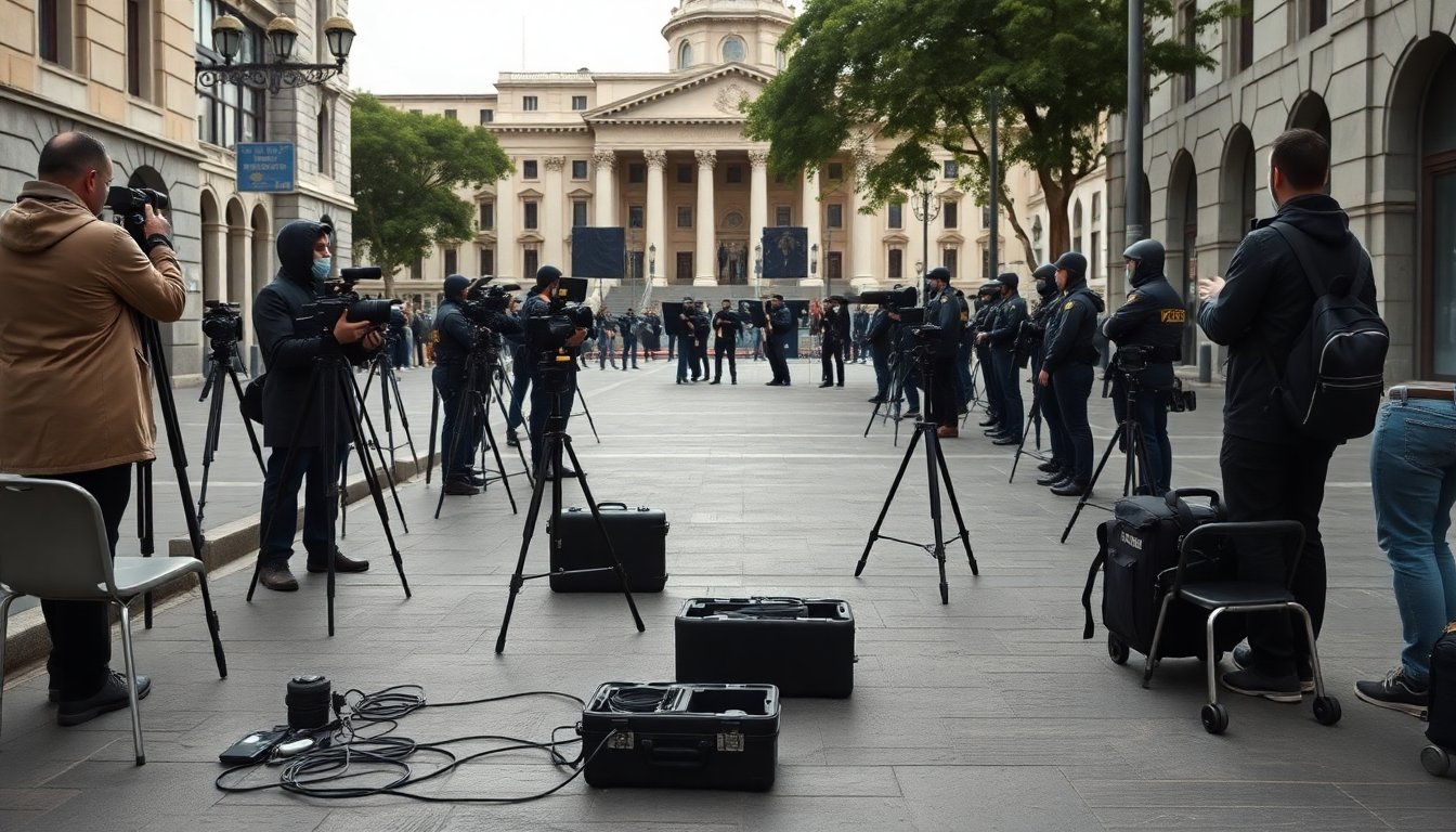 Medidas de seguridad del gobierno y el paro nacional por la reforma laboral