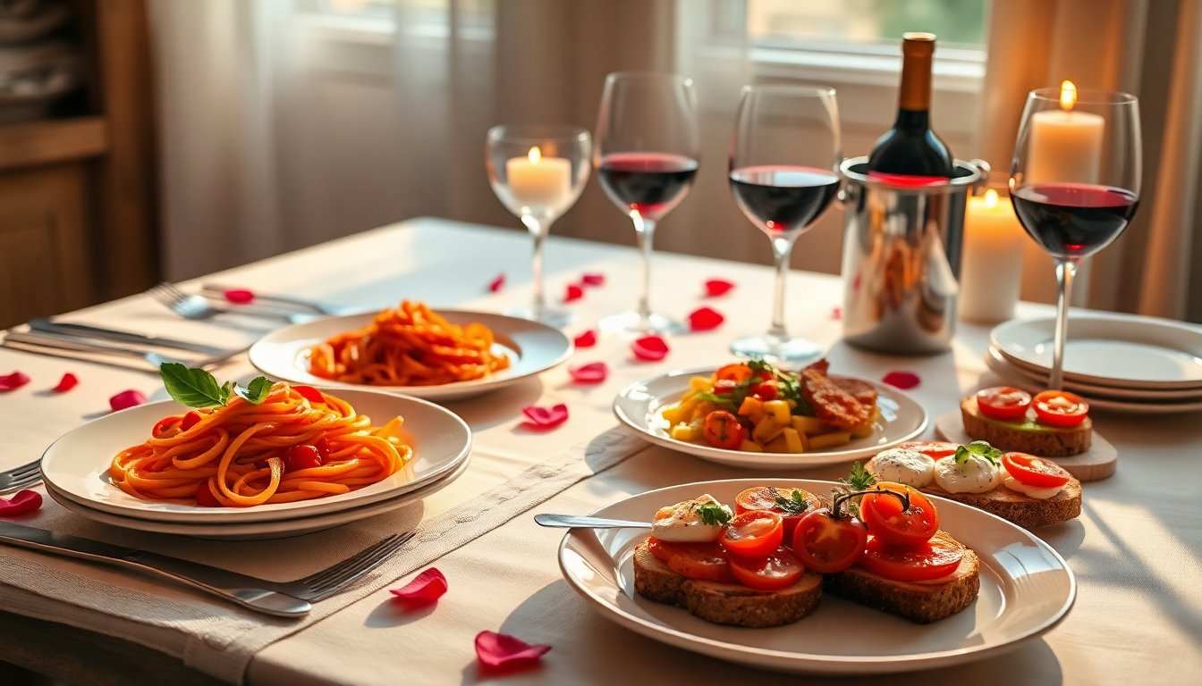 Menús irresistibles para un San Valentín inolvidable
