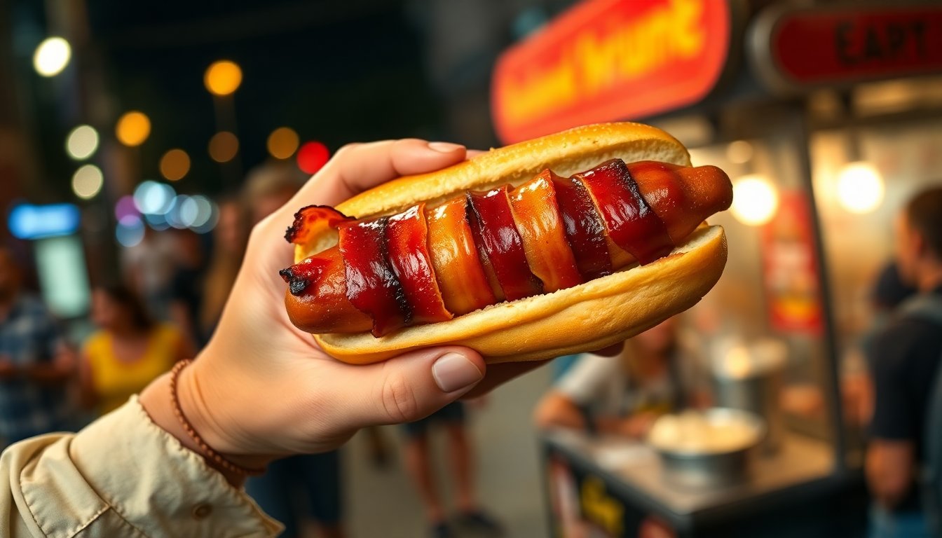 origen y tradición del hot dog envuelto en tocino del desierto de Sonora