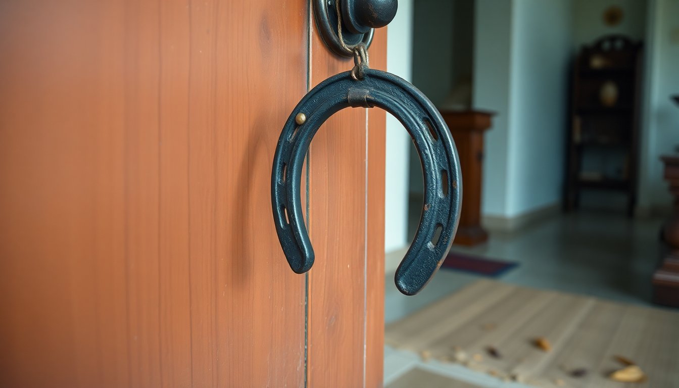 Por qué colgar una herradura en la entrada atrae protección y prosperidad