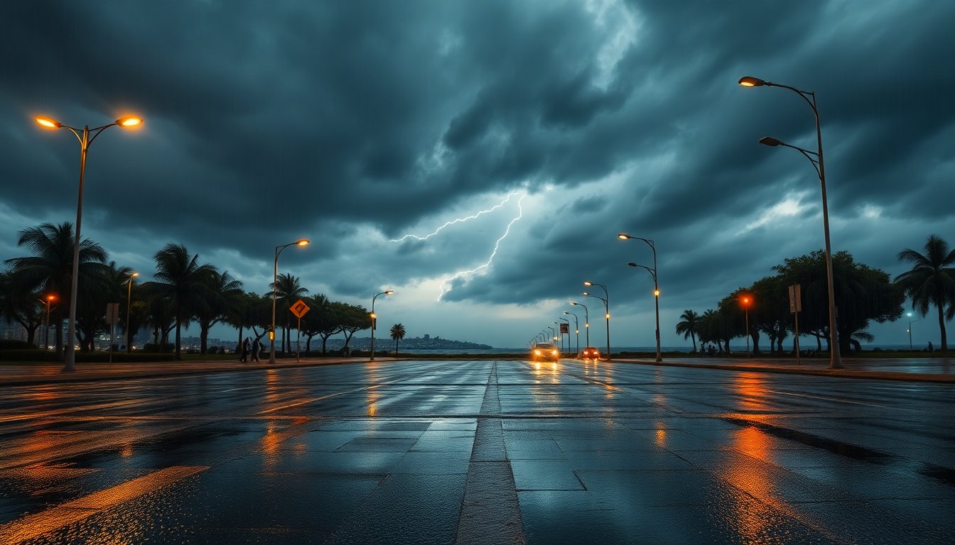pronóstico de tormentas: alerta amarilla del smn para el 15 de febrero