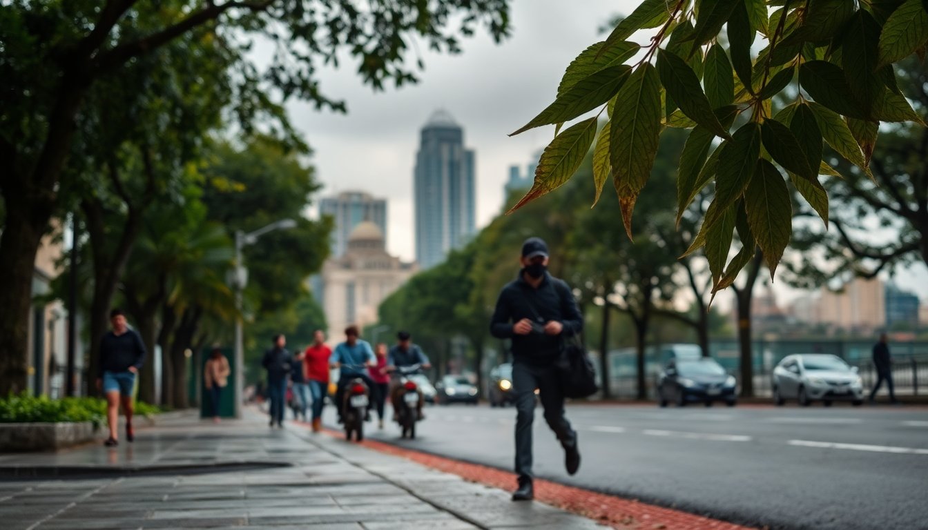 Pronóstico para Buenos Aires: nublado, húmedo y con temperaturas atípicas el 21 de febrero de 2026