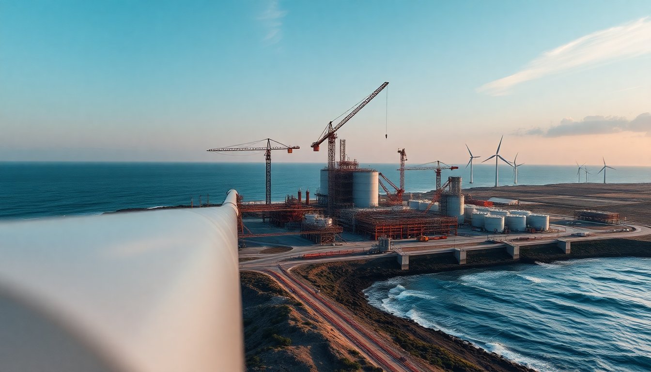 Proyecto Pacifico Mexinol: planta de metanol ultra baja en carbono impulsada por CFEnergía y Transition Industries