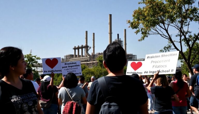 Reubicación de Escuelas en Tabasco: Demandas de Familias Junto a la Refinería Olmeca