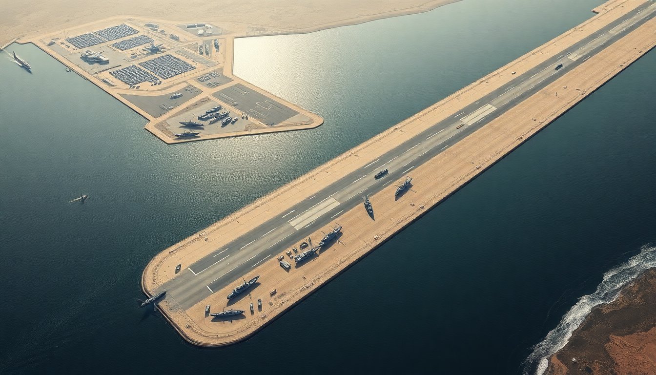 Revelaciones satelitales de China muestran despliegue militar de Estados Unidos en el Medio Oriente