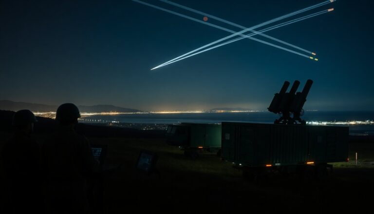Sistemas antimisiles en acción tras ataques que elevan la tensión regional