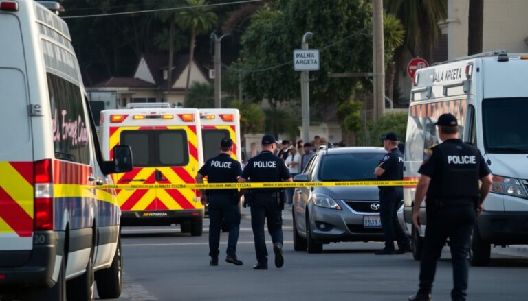 Tiroteo en Valle de las Palmas: dos hombres heridos, uno podría ser de la FESC