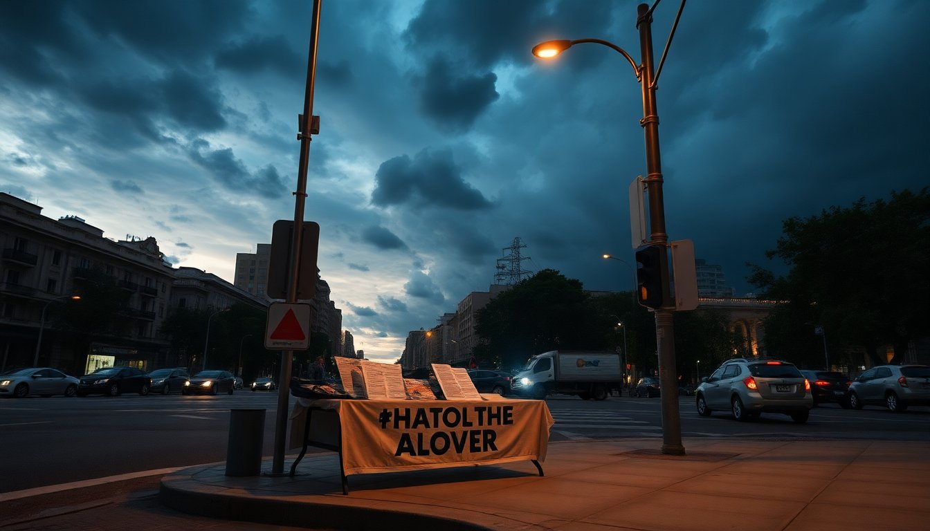 Tormentas en Buenos Aires y mesas de agitación del Partido Obrero contra la reforma laboral