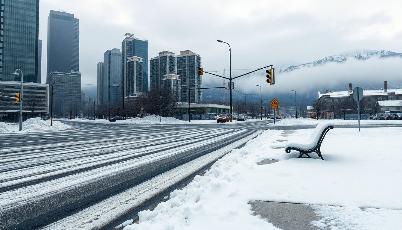 Tormentas invernales y frío extremo amenazan ciudades y montañas de Estados Unidos