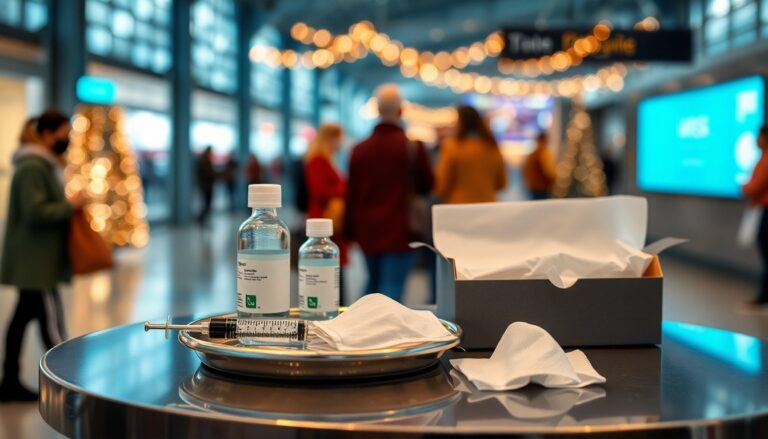 vacunación y medidas para evitar infecciones respiratorias en fiestas y entornos públicos