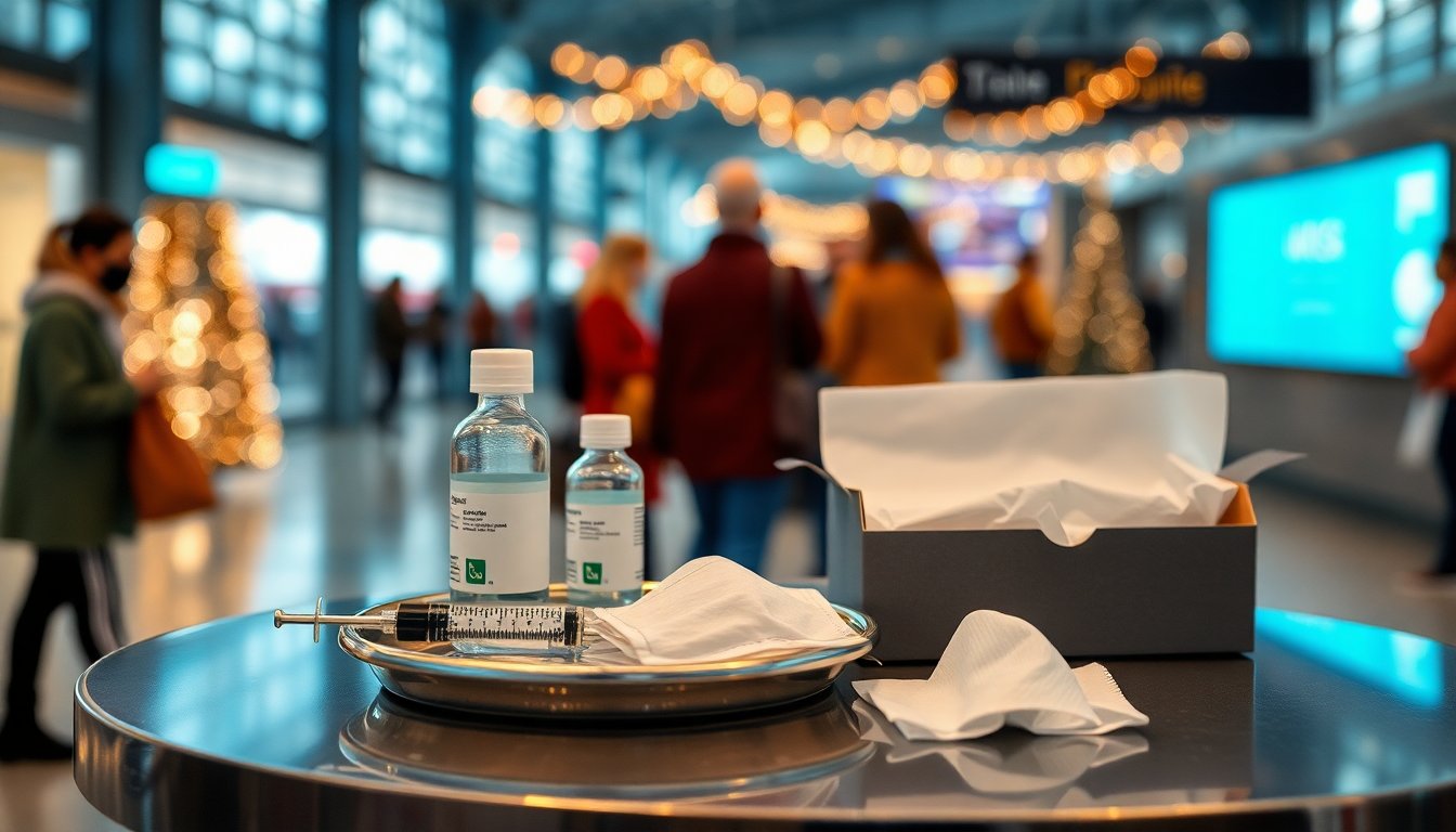 vacunación y medidas para evitar infecciones respiratorias en fiestas y entornos públicos