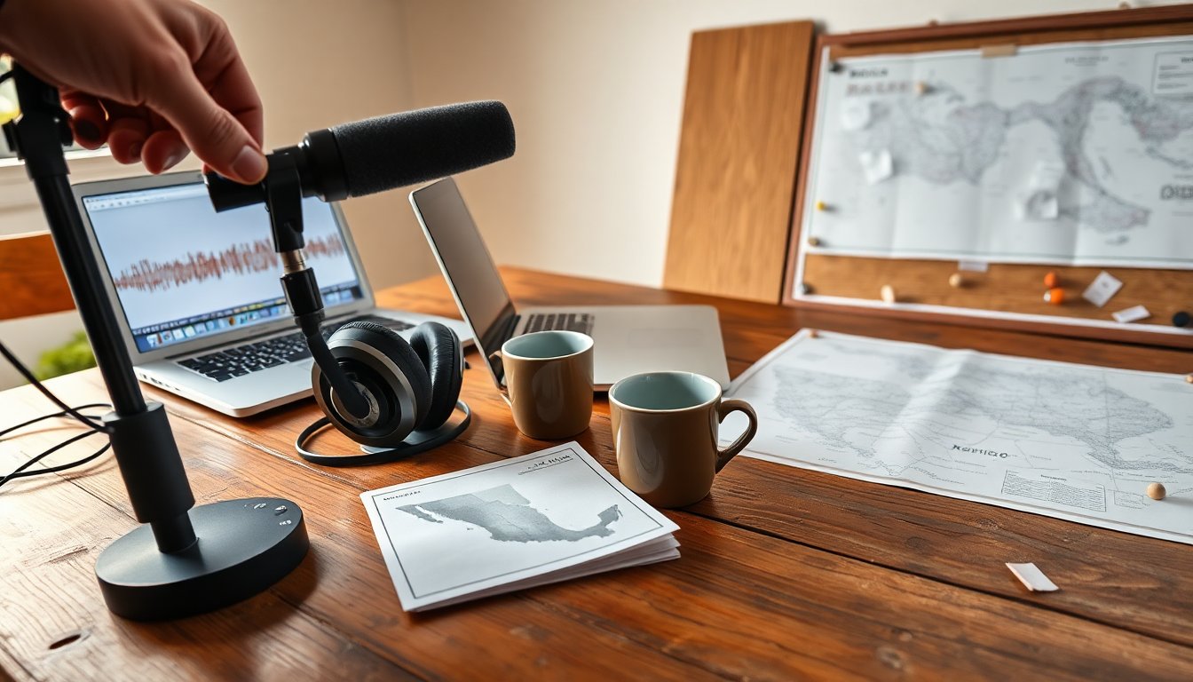 Episodio especial del podcast sobre carteles, seguridad y experiencias en México