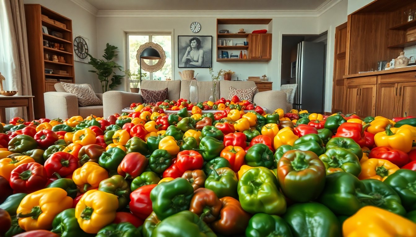 Equivocación en el pedido: cómo llegaron 200 morrones a la casa de Gran Hermano