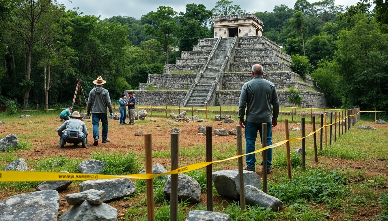 Expropiación en Toniná: INAH asume 9.22 hectáreas para proteger el sitio maya