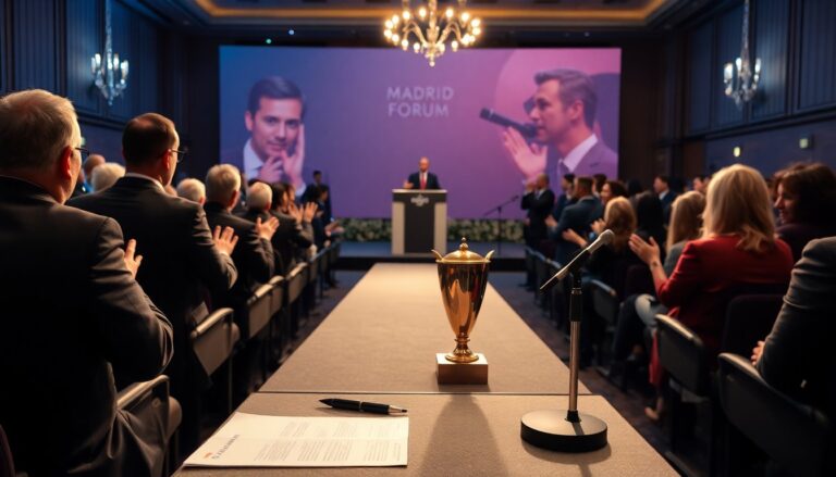 Milei cierra el Madrid Economic Forum y se reúne con líderes de la ultraderecha en Madrid