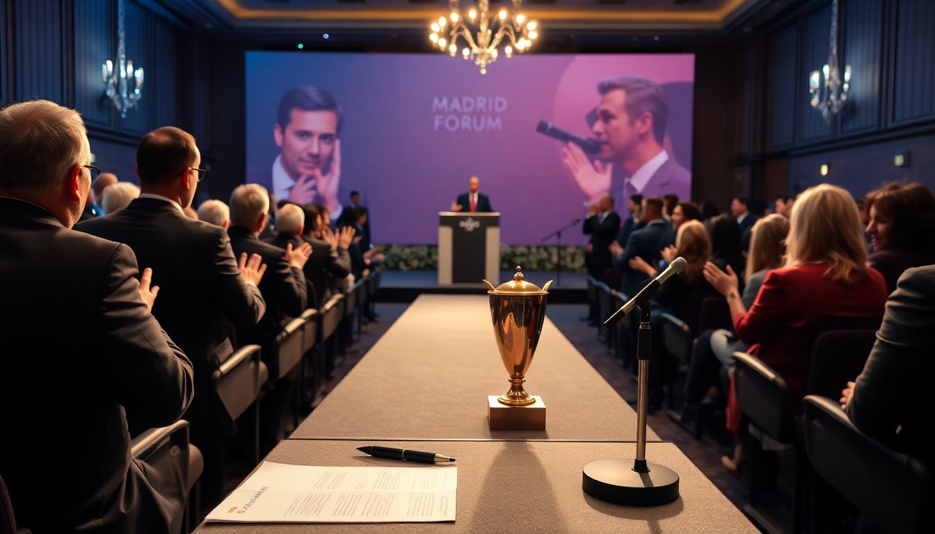 Milei cierra el Madrid Economic Forum y se reúne con líderes de la ultraderecha en Madrid