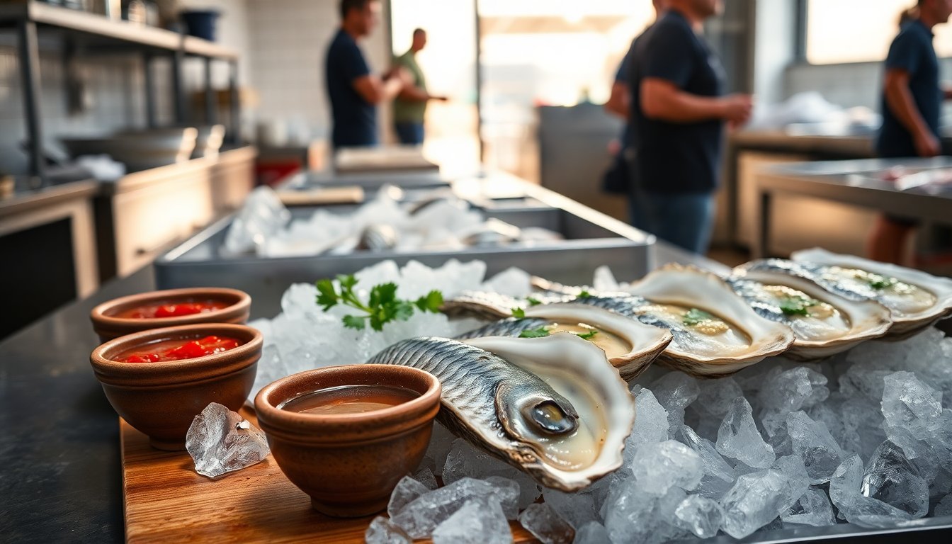 Salsas y mariscos que repuntan la actividad en temporada de cuaresma