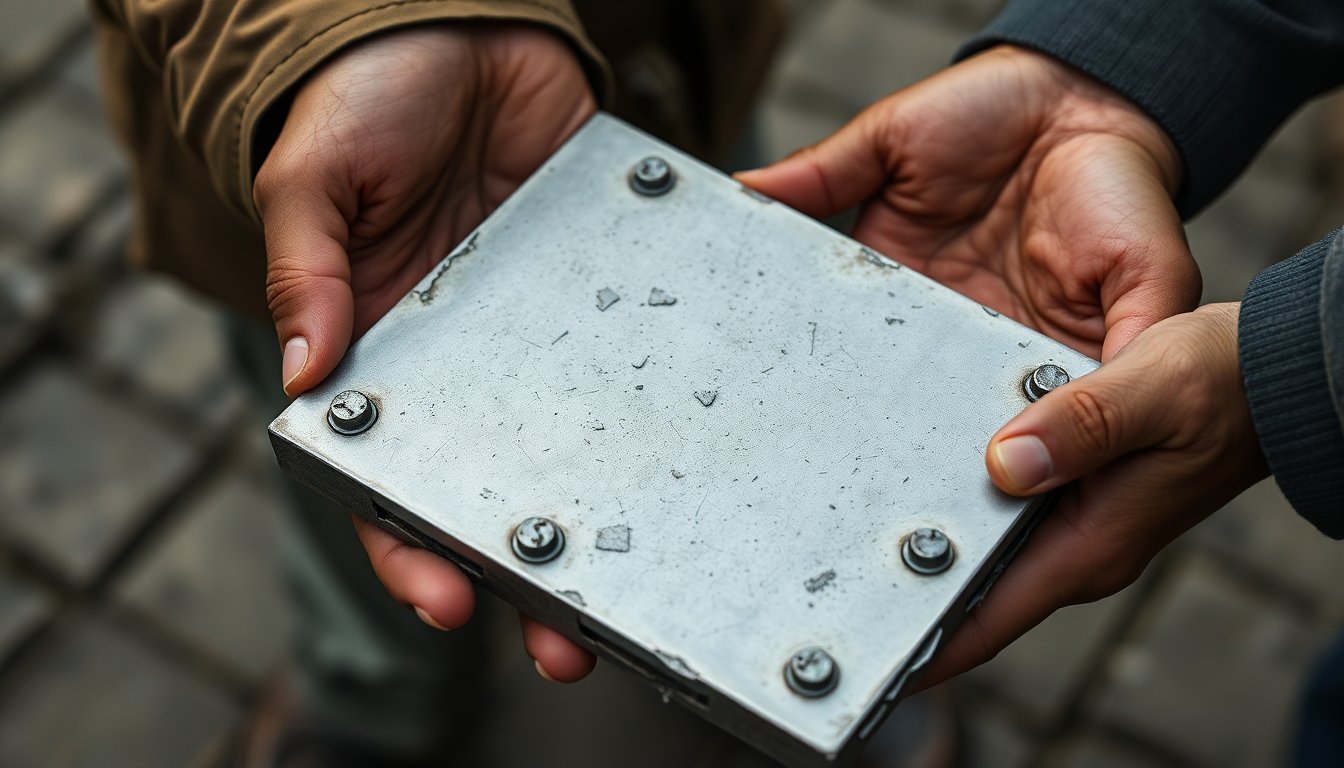 Sean Penn ausente del Oscar recibe una réplica hecha con metal de trenes de Ucrania