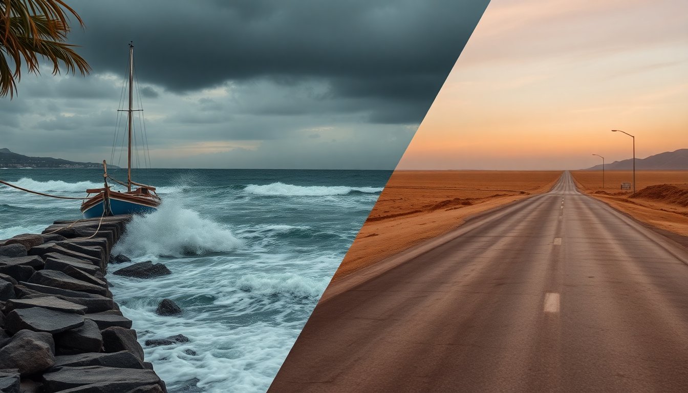 SMN alerta por evento de ‘Norte’ en el Istmo y onda de calor en el noroeste