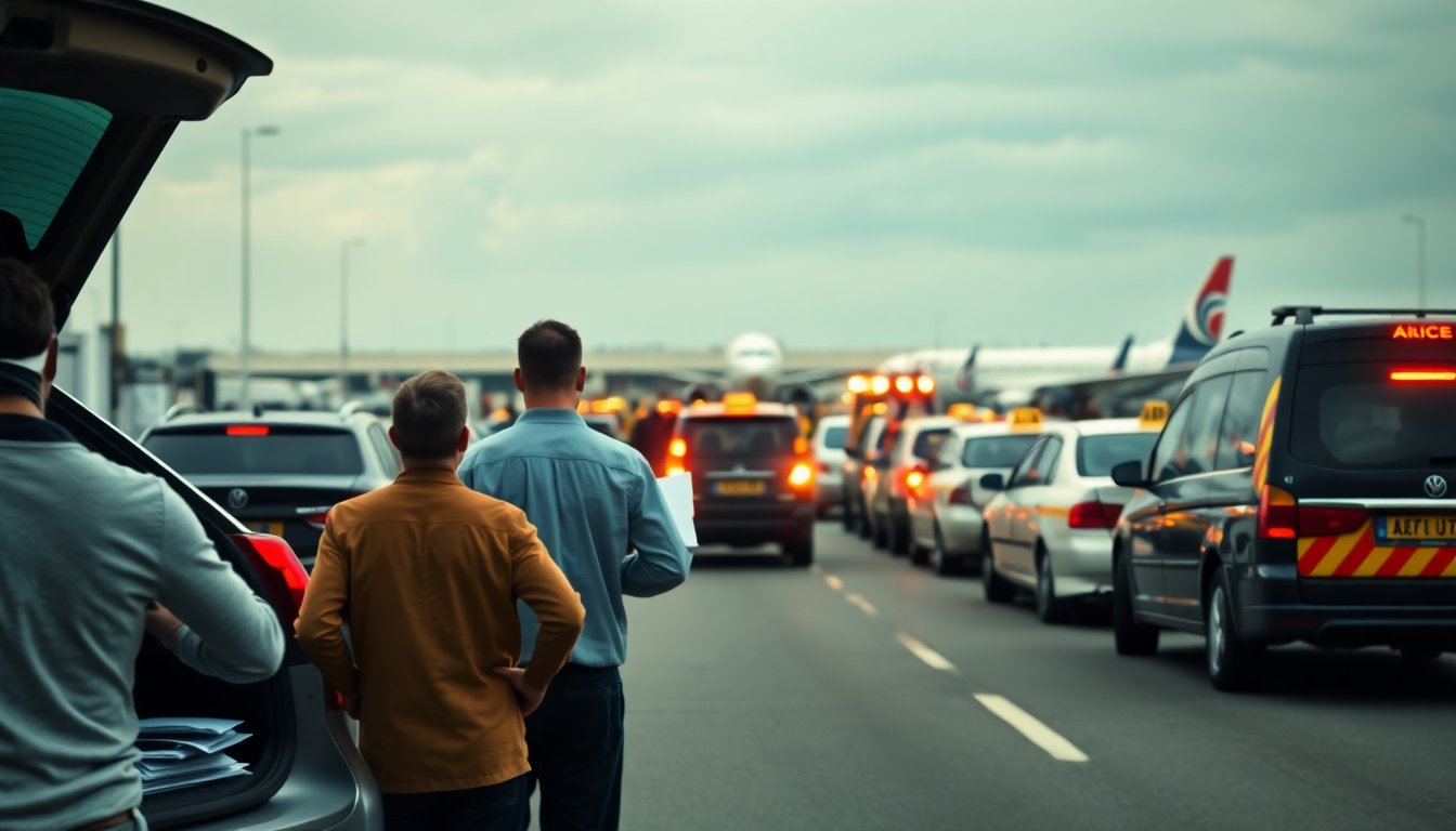 Tensión en el AICM: amparo, bloqueos y operativos contra aplicaciones