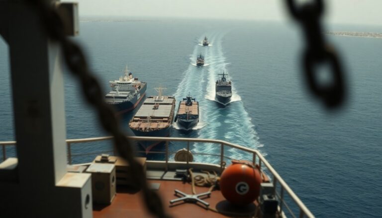 Trump pide a aliados enviar buques para mantener abierto el estrecho de Ormuz