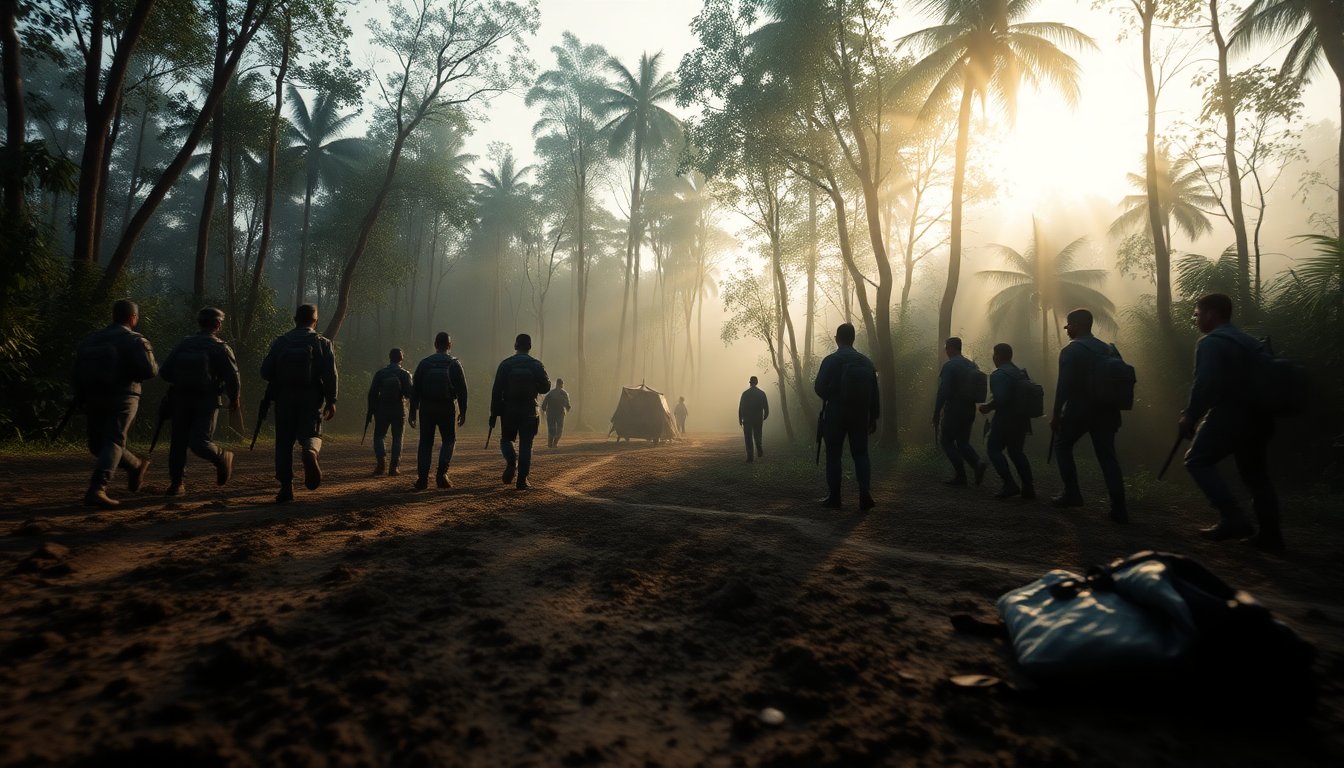 Operativo en la selva de Caquetá permitió hallar a cinco menores y una joven tras acordar una palabra clave