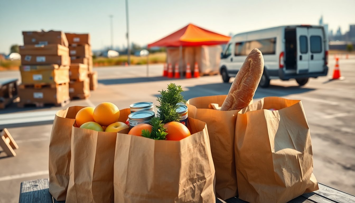 Reparto de bolsas de comida gratis en Texas: lugares y horarios del 13 al 19 de abril